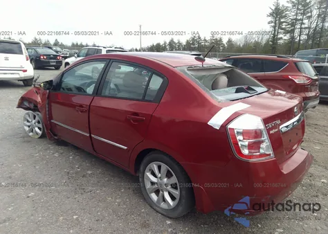 2010 Nissan Sentra 2.0 Sl from USA, damaged, VIN 3N1AB6AP7AL637603